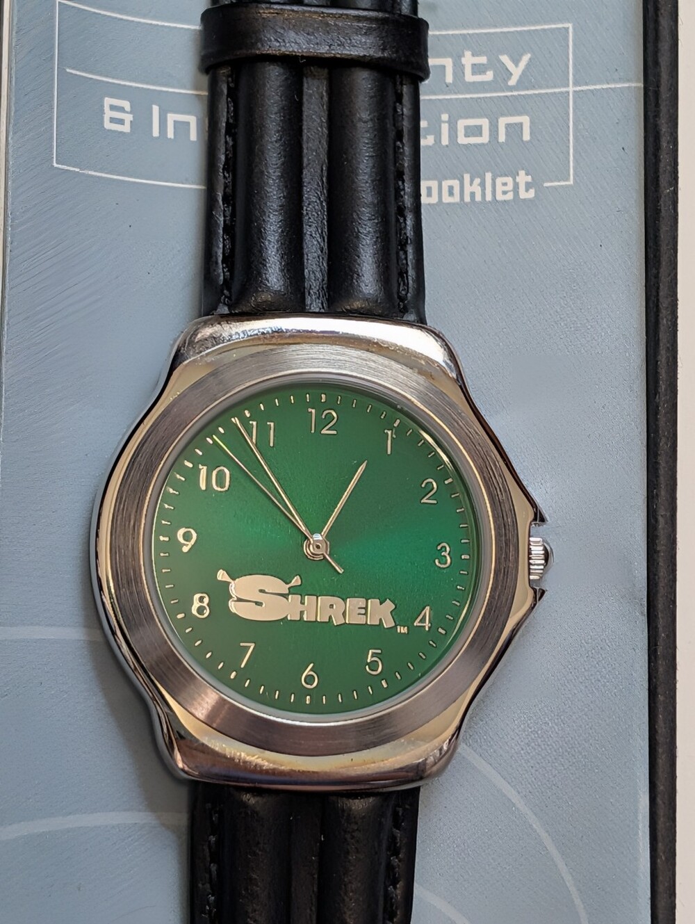 Vtg Shrek Europa Watch Movie Promotional RARE Dreamworks 2001